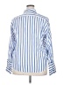 J.Crew Stripes Blue Long Sleeve Button-Down Shirt Size 18 - photo 2
