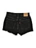 Levi's 100% Cotton Black Denim Shorts Size 27 waist - photo 2