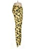 Lularoe Floral Yellow Leggings Size 1X (Tall & Curvy) - photo 4