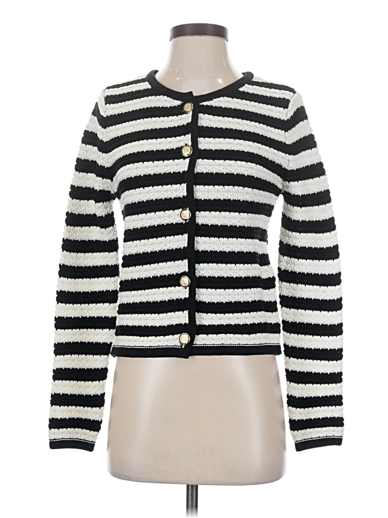 Pre-owned Mng Cardigan Sweater In Silver