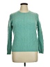 Vineyard Vines 100% Cashmere Teal Long Sleeve Turtleneck Size XL - photo 1