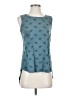 Evolution and Creation Teal Sleeveless Blouse Size S - photo 1