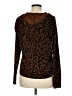 Sanctuary Animal Print Brown Pullover Sweater Size M - photo 2