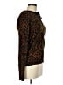 Sanctuary Animal Print Brown Pullover Sweater Size M - photo 4