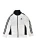 Adidas 100% Polyester White Track Jacket Size 6 - photo 1