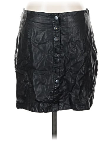 Free People Faux Leather Skirt (view 1)