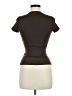 Unbranded Brown Short Sleeve Top Size M - photo 2