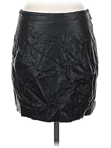 Free People Faux Leather Skirt (view 2)