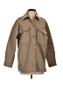 Zara 100% Polyester Tan Coat Size S - photo 1