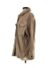 Zara 100% Polyester Tan Coat Size S - photo 5
