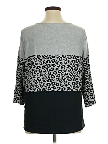 Belle By Kim Gravel 3/4 Sleeve T-Shirt (view 2)