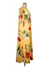 Unbranded Tropical Yellow Casual Dress Size 1X - photo 4