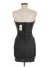 Forever 21 Metallic Gray Cocktail Dress Size M - photo 2