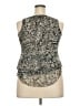 Winter Kate 100% Silk Silver Sleeveless Top Size 22 - photo 2