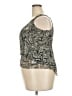Winter Kate 100% Silk Silver Sleeveless Top Size 22 - photo 5