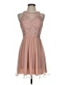 Speechless 100% Polyester Pink Cocktail Dress Size 5 - photo 1