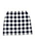 Ser.O.Ya Checkered-gingham Blue White Casual Skirt Size XS - photo 2
