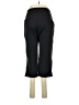 Lands' End Solid Black Active Pants Size 6 - 8 - photo 2