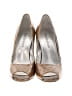 Enzo Angiolini Graphic Yellow Heels Size 4 1/2 - photo 2