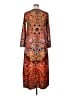 Unbranded Paisley Orange Casual Dress Size XL - photo 2