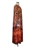 Unbranded Paisley Orange Casual Dress Size XL - photo 4