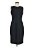 Calvin Klein Solid Black Cocktail Dress Size 6 - photo 1