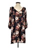 Lulus 100% Polyester Floral Black Casual Dress Size S - photo 1