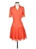 Alexis 100% Polyester Orange Cocktail Dress Size S - photo 1