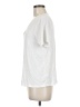 LUXE White Short Sleeve Top Size Med Petite - photo 5