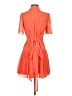 Alexis 100% Polyester Orange Cocktail Dress Size S - photo 2