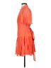 Alexis 100% Polyester Orange Cocktail Dress Size S - photo 5
