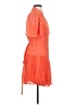 Alexis 100% Polyester Orange Cocktail Dress Size S - photo 4