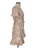 Vero Moda 100% Polyester Floral Tan Casual Dress Size S - photo 4
