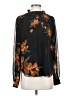 Wilfred 100% Polyester Floral Black Long Sleeve Blouse Size S - photo 1