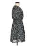 Hayden 100% Polyester Print Black Casual Dress Size M - photo 4