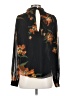 Wilfred 100% Polyester Floral Black Long Sleeve Blouse Size S - photo 2