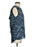BCBGMAXAZRIA Blue Sleeveless Blouse Size S - photo 4