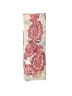 J.Jill 100% Wool Paisley Ivory Burgundy Scarf One size - photo 2