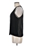 Topshop 100% Polyester Black Sleeveless Top Size 6 - photo 5