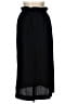 ASOS 100% Polyester Solid Black Casual Skirt Size 12 - photo 1