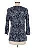 Magnolia Grace Blue 3/4 Sleeve Blouse Size M - photo 2