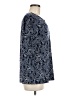 Magnolia Grace Blue 3/4 Sleeve Blouse Size M - photo 4