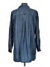Side Stitch 100% Lyocell Blue Long Sleeve Button-Down Shirt Size M - photo 2