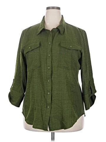 Ci Sono 3/4 Sleeve Blouse (view 1)