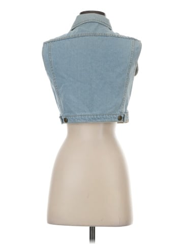 American Apparel Denim Vest (view 2)