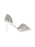 Badgley Mischka Silver Sandals Size 11 - photo 1