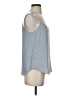 Ann Taylor LOFT 100% Polyester Blue Sleeveless Top Size XS - photo 4
