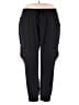 Hanes Solid Black Active Pants Size 3xl - photo 1