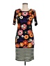 Lularoe Print Black Casual Dress Size M - photo 1