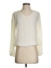 Zara Basic Ivory Long Sleeve Blouse Size S - photo 1